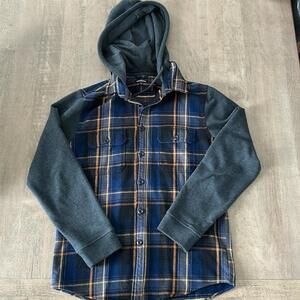 Express hooded flannel, size Medium. NWOT.